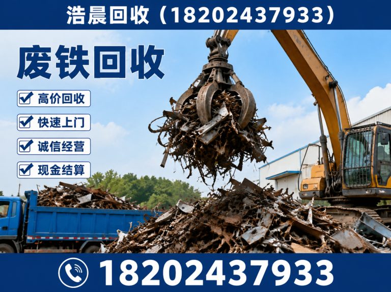 法库县废铁回收展示图